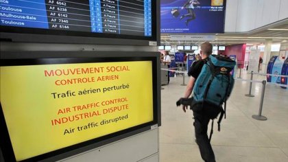 Huelga de controladores aéreos en Francia paralizará los aeropuertos por una semana