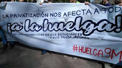 Estudiantes de la UAM se solidarizan con trabajadores en lucha