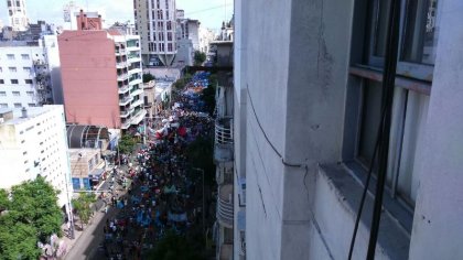 Paro en Córdoba: masiva movilización docente