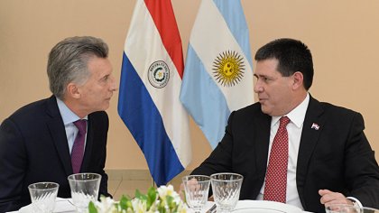 Macri se reunió en Asunción con Horacio Cartes, su par paraguayo