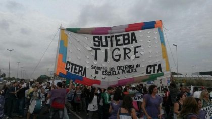 Escándalo: infiltración policial en asamblea de Suteba Tigre