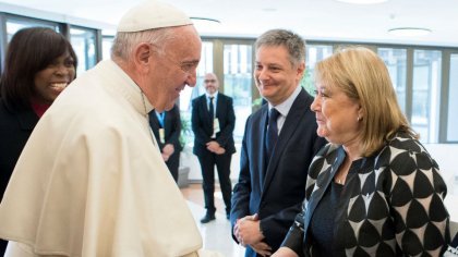 La canciller Susana Malcorra se reunió con Bergoglio en el Vaticano