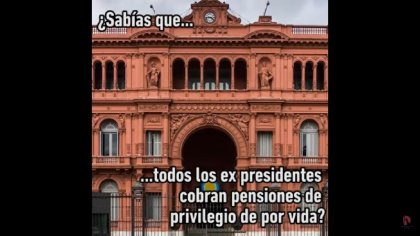 ¿Cuánto cobran de pensión de privilegio vitalicia los expresidentes? - YouTube