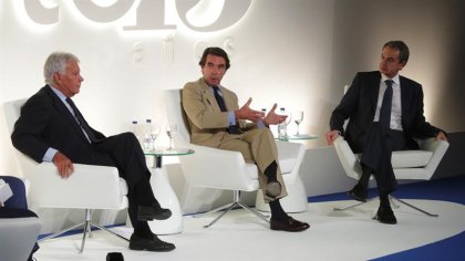 Aznar, González y Zapatero: paladines de un régimen en apuros