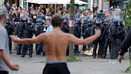 Arde Hamburgo: masivas protestas y represión policial en la Cumbre del G20