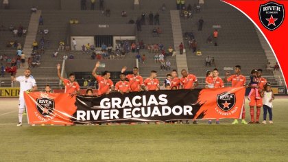 River pierde en Ecuador con Manchester City