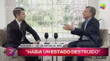 Macri en Intratables: de campaña con los “problemas psicológicos” de CFK 