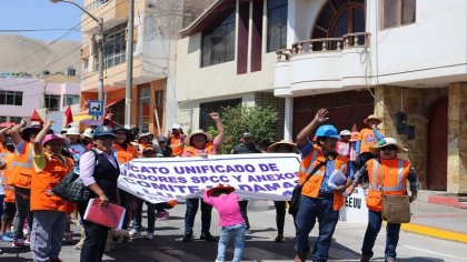 Trabajadores mineros de la Southern preparan medidas de lucha contra abusos patronales