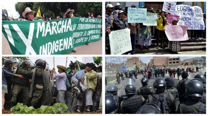 Los Pueblos del TIPNIS y pobladores de Achacachi, declaran unidad de combate contra el Gobierno de Evo Morales