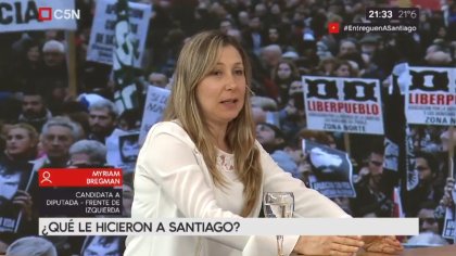 Santiago Maldonado: Myriam Bregman en C5N con Sylvestre habla al respecto - YouTube