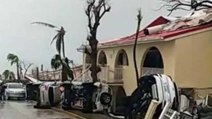 Isla Barbuda incomunicada tras el paso del huracán Irma