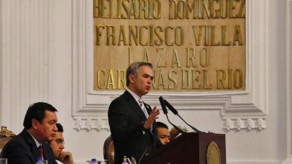 El represor Mancera quiere llevar su proyecto de ciudad a todo México