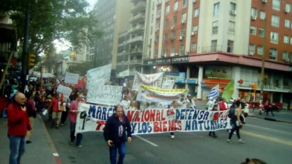 Movilización en Defensa de la Tierra, el Agua y los Bienes Naturales