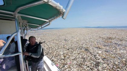 Islas de plástico en el Caribe, expresión de la barbarie capitalista