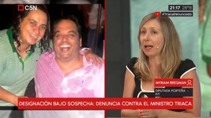 #ChauTriaca: Myriam Bregman en C5N - YouTube