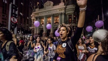 De México a Brasil, ¡ni una menos por denunciar la militarización! ¡Marielle Franco, presente!