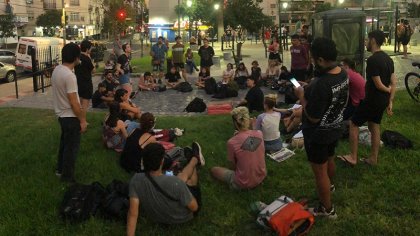 Asamblea de estudiantes terciarios se preparan para saltar los molinetes este viernes en Once