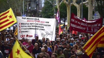 Diada de Catalunya: miles en Barcelona marchan por la independencia