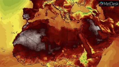 Como si estuviéramos en el Sahara: así es la ola de calor que azota la península