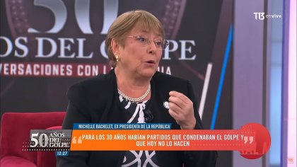 Bachelet: bajándole el perfil al golpismo DC