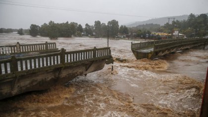 Con 25 mil damnificados, 42 mil personas aisladas y 33 mil evacuados continúa el sistema de mal tiempo en toda la zona centro-sur