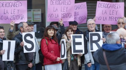 El Gobierno de Aragón de PP-VOX-PAR deroga la Ley de Memoria Democrática