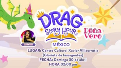 Este 30 de abril, cuentacuentos y show drag contra la discriminación y los prejuicios