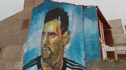 "Elegí la cara de Messi diciendo “Qué miras, bobo? Raja pa´allá”