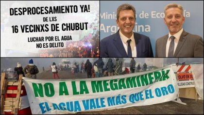 El peronista Arcioni criminaliza a quienes luchan en Chubut