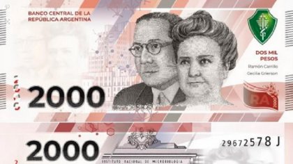 El Gobierno confirmó la emisión de un nuevo billete de $2.000 