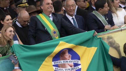 Desfile militar y arenga electoral de Bolsonaro en el acto del Bicentenario de la Independencia