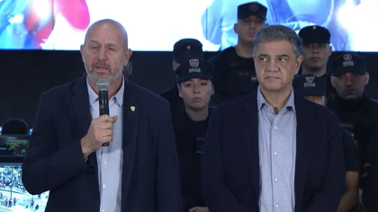 Conferencia de prensa: Jorge Macri reafirma su carácter represivo como soldadito de Bullrich