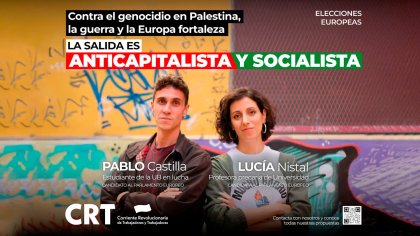 Estado español: presentan lista encabezada por jóvenes anticapitalistas y socialistas para las Elecciones Europeas