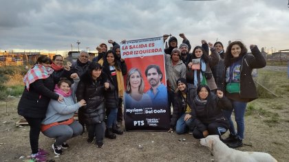 Asamblea abierta del PTS en Rafael Castillo, La Matanza