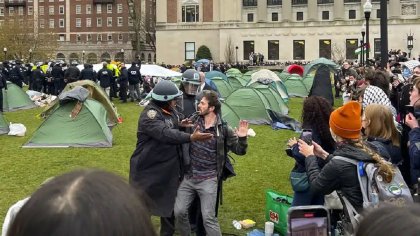 Represión en universidades estadounidenses: defendamos el derecho a protestar por Palestina