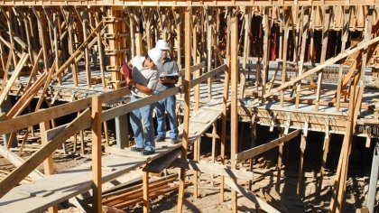 Freno: la construcción sigue en caída y la industria creció 1,4 % interanual en noviembre