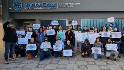 Santa Cruz: el gobierno provincial declaró ilegal el paro docente 