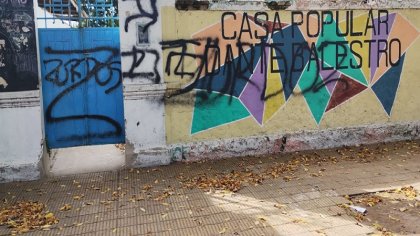 Junín: denuncian pintadas nazis en una casa cultural