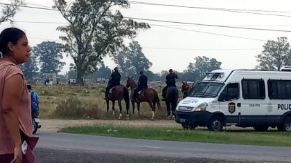 Zárate: la policía desaloja a familias que pelean por tierra para vivir