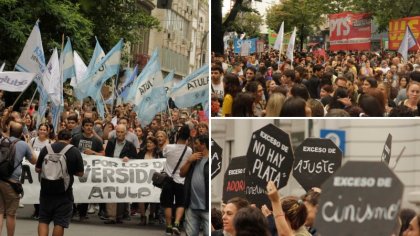 Universidad de La Plata: "Hay fuerzas para luchar contra el ajuste de Milei"