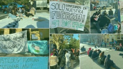 La Plata: estudiantes secundarios en defensa de la educación pública y contra el ajuste 