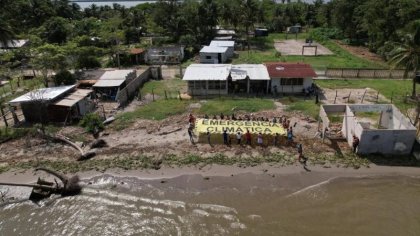 Las playas de Tabasco se ven afectadas por el cambio climático