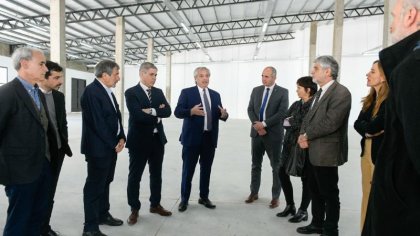 Alberto Fernández visitó la fábrica de litio de Berisso que comenzará a producir en diciembre