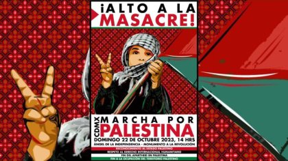 Organizaciones convocan a movilización en solidaridad con Palestina