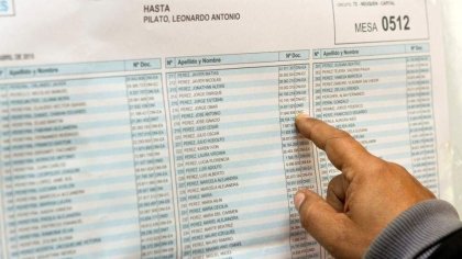 Elecciones 2023 en Neuquén: qué se vota y cómo saber dónde votar