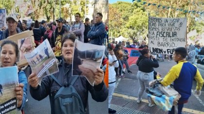 Barrio Unión y Fuerza se moviliza contra la represión policial y por tierra para vivir