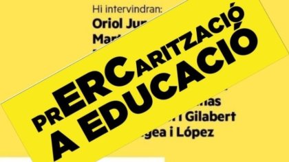 Elecciones municipales en Barcelona: CGT Ensenyament inicia una campaña de denuncia contra ERC