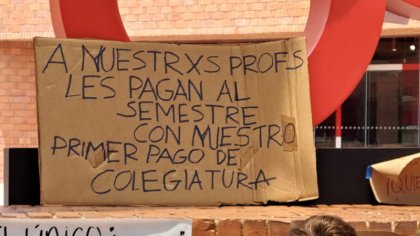 ¡Que viva la lucha estudiantil en la Universidad Iberoamericana!