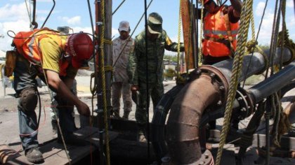 Suspenden el rescate de los mineros atrapados en México