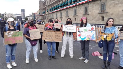 Juventudes de México exigen justicia climática